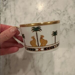 Dior “Casablanca” Vintage Fine China Cup